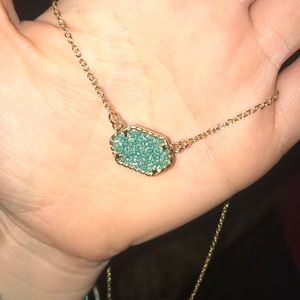 Inspired druzy necklace!